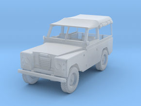 1:120 Landrover in Clear Ultra Fine Detail Plastic