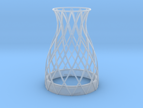 Vase Topper for Bonne Maman Jar in Clear Ultra Fine Detail Plastic