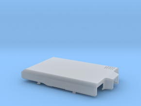 Raspberry Pi B case - top in Clear Ultra Fine Detail Plastic