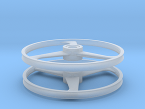 TALON 1:8 Scale, 20-in Bicycle Wheel, 120828 in Clear Ultra Fine Detail Plastic