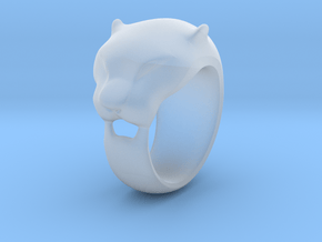 Panther ring 200% in Clear Ultra Fine Detail Plastic
