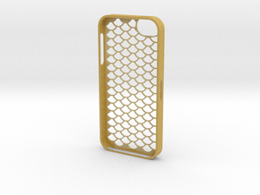 iPhone 5_3D (D2) in Tan Fine Detail Plastic