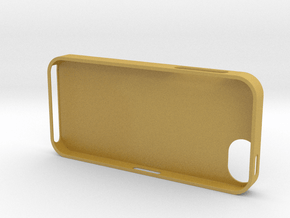 iPhone 5 in Tan Fine Detail Plastic