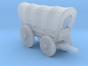 Covered Wagon (Z-Scale) in Clear Ultra Fine Detail Plastic