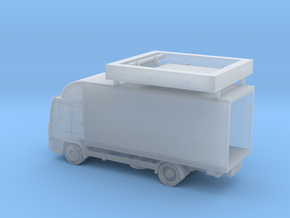 Koffer-LKW / box truck (Z, 1:220) in Clear Ultra Fine Detail Plastic