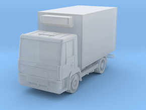 Kühlkoffer-LKW / truck with cooler (Z, 1:220) in Clear Ultra Fine Detail Plastic