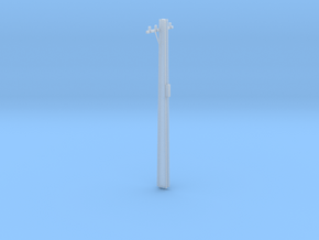 HO Scale 1:87 9m High Stobie Pole in Clear Ultra Fine Detail Plastic