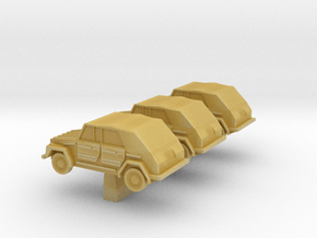 N Scale  VW181 Kurierwagen in Tan Fine Detail Plastic