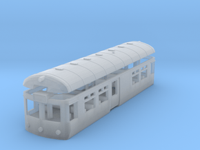 Wickham Railbus with Interior (N) in Clear Ultra Fine Detail Plastic