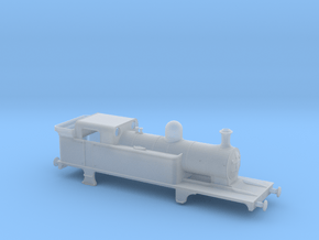 LNER C12 Body in Clear Ultra Fine Detail Plastic