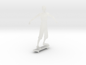 Skater 1:32 in Clear Ultra Fine Detail Plastic
