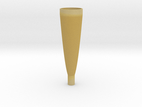 parabolic horn in Tan Fine Detail Plastic