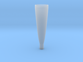 parabolic horn in Clear Ultra Fine Detail Plastic