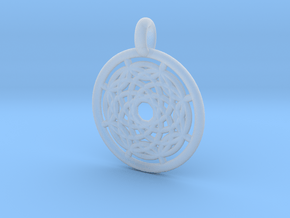 Hermippe pendant in Clear Ultra Fine Detail Plastic