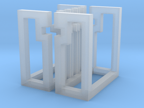 cube_19 in Clear Ultra Fine Detail Plastic
