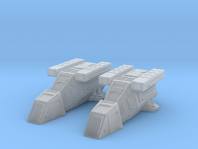 2x DX9 Stormtrooper Transport in Clear Ultra Fine Detail Plastic