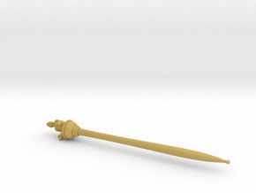 Hairstick of a Yogini (large size) in Tan Fine Detail Plastic