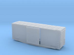 TT high cube 40 foot boxcar in Clear Ultra Fine Detail Plastic