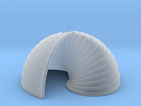 Yin Yang Shell in Clear Ultra Fine Detail Plastic