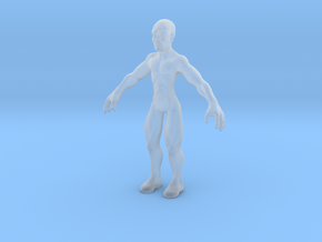 Character01-small in Clear Ultra Fine Detail Plastic