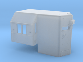 N Scale SD45 High Hood for SOU units in Clear Ultra Fine Detail Plastic