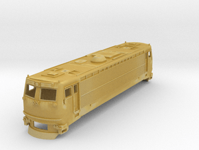 N AEM7 Loco Body Amtrak/SEPTA/MARC in Gray Fine Detail Plastic