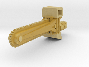 Ratchetrooper Weapon 02 - Chainsaw in Tan Fine Detail Plastic