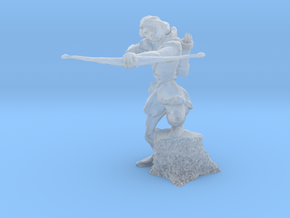 Archer 28mm No Base in Clear Ultra Fine Detail Plastic