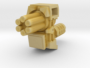 Ratchetrooper Weapon 04 - Gatling Gun in Tan Fine Detail Plastic