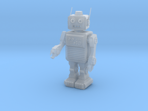 Rob the Robot in Clear Ultra Fine Detail Plastic