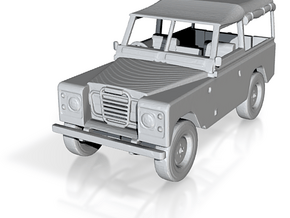1/48 Scale Land Rover in Clear Ultra Fine Detail Plastic