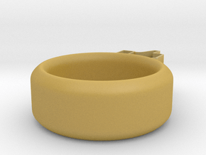 Fun Ring *Like* in Tan Fine Detail Plastic