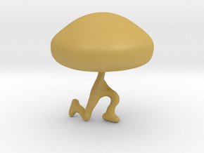Ramblin' Mushroom in Tan Fine Detail Plastic