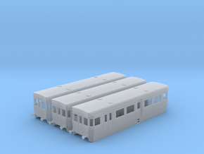 British Rail BUT ACV Railbus Set (N Gauge) in Clear Ultra Fine Detail Plastic