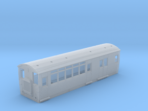 Southern Railway/WCPR No 5. Drewry Railcar in Clear Ultra Fine Detail Plastic