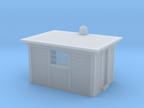 LNER Type D Platelayers Hut 4mm in Clear Ultra Fine Detail Plastic