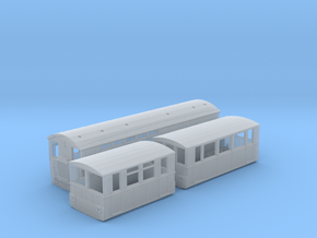 WCPR Railbus Pack (N Scale) in Clear Ultra Fine Detail Plastic