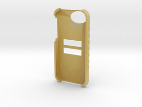 Equal Iphone 5 & 5S Case in Tan Fine Detail Plastic