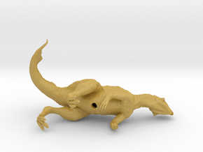 Psittacosaurus (sniffing breeze) 1:12 scale model in Tan Fine Detail Plastic