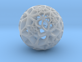Flower of Life in Clear Ultra Fine Detail Plastic