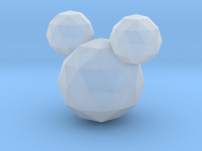 Crystal Mickey in Clear Ultra Fine Detail Plastic