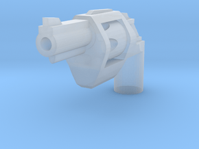 Ratchetrooper Weapon H01 - Revolver in Clear Ultra Fine Detail Plastic