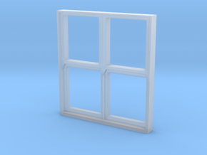 Square Window 1:55 in Clear Ultra Fine Detail Plastic