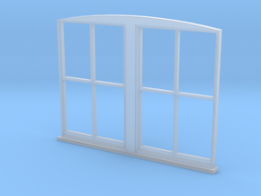Double Window 1:55 in Clear Ultra Fine Detail Plastic