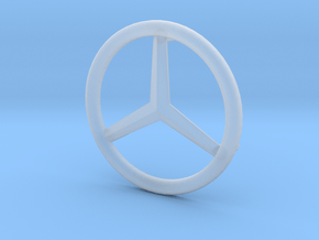 Mercedes Logo - Playbig in Clear Ultra Fine Detail Plastic