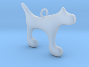 Dog1 in Clear Ultra Fine Detail Plastic