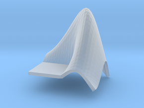 L-Shaped Membrane in Clear Ultra Fine Detail Plastic