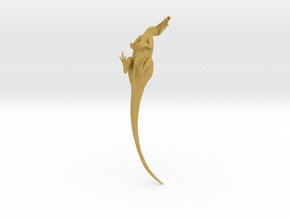 1/40 Cryolophosaurus - Sitting in Tan Fine Detail Plastic