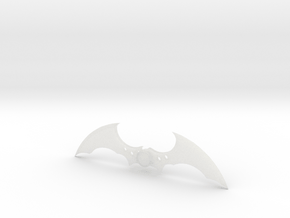 Arkham Asylum Batarang in Clear Ultra Fine Detail Plastic