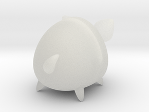 Micro Piggy Bank (Small) in Clear Ultra Fine Detail Plastic